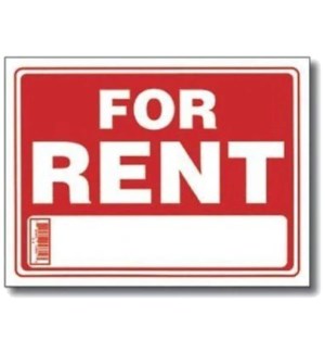 BAZIC #S-4 FOR RENT SIGN