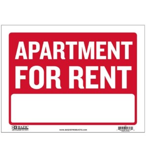 BAZIC #L-5 SIGN APARTMENT FOR RENT