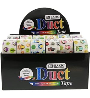 BAZIC #9004 DUCT TAPE, OWL SERIES