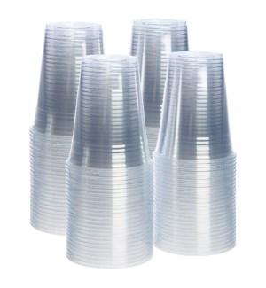 PLASTIC CUP 16OZ #7608 CLEAR     (11208)