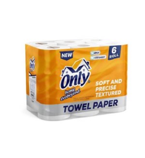 ONLY HOME #40067 PAPER TOWEL 2PLY MEGA ROLL