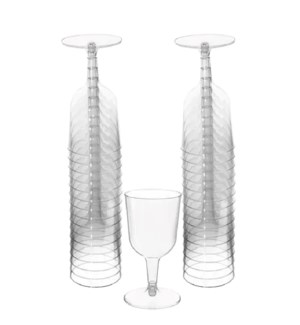 DO #1866 WINE GLASSES, CLEAR