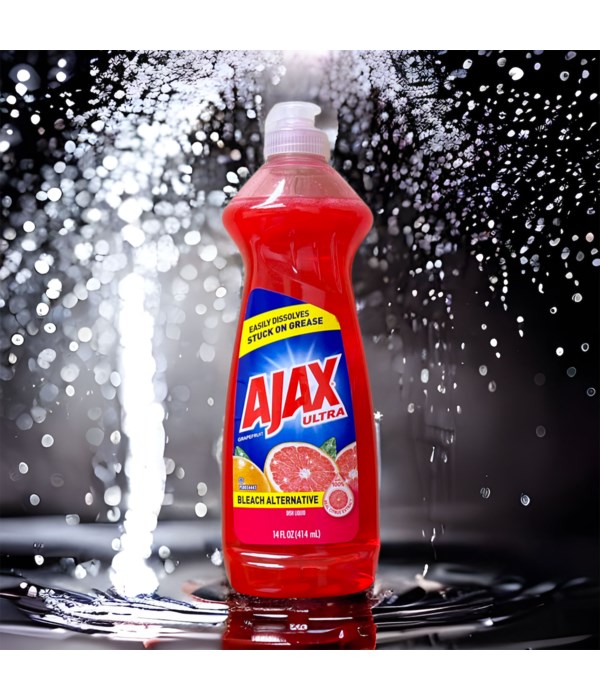 AJAX DISH WASHING LIQ RUBY RED&GRAPE FRUIT 20/14OZ(44669)