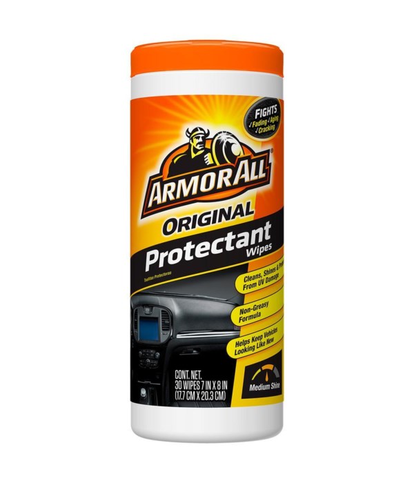 ARMORALL CLEANING WIPES 6/30 CT