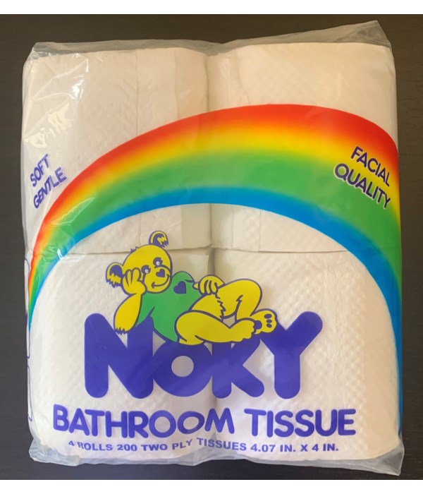 NOKY BATHROOM TISSUE 12/4PK