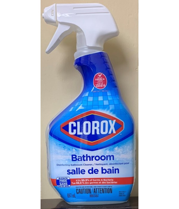 CLOROX BATHROOM CLEANER 9/30OZ