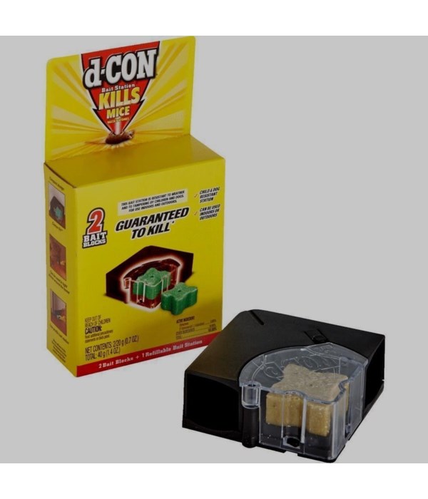 d-CON REFILL BAIT STATION 8/2CT (89868)