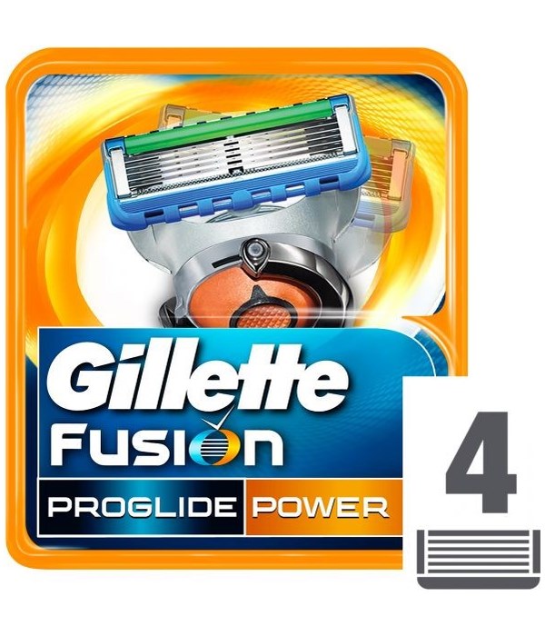GILLETTE FUSION CARTRIDGES 6/4PK(874460)