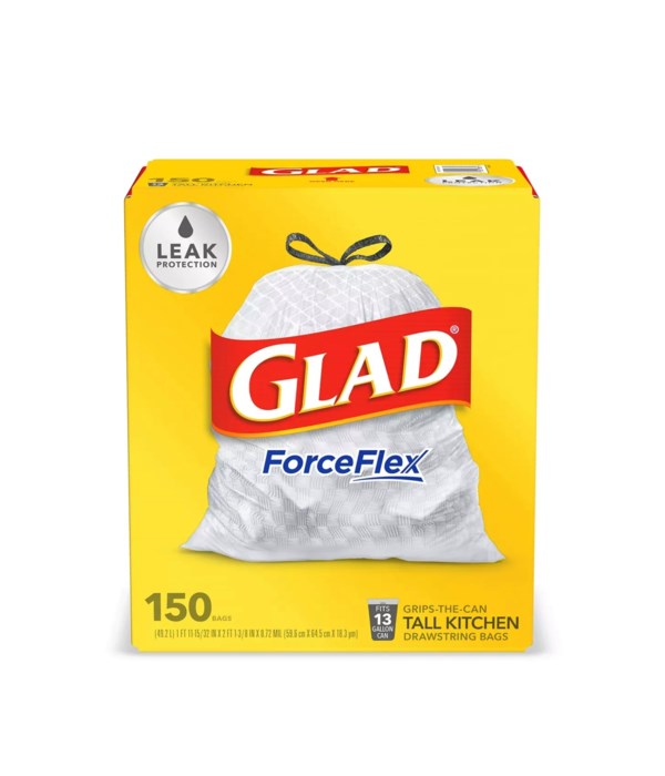 GLAD FORCE FLRX 13GL 150CT 