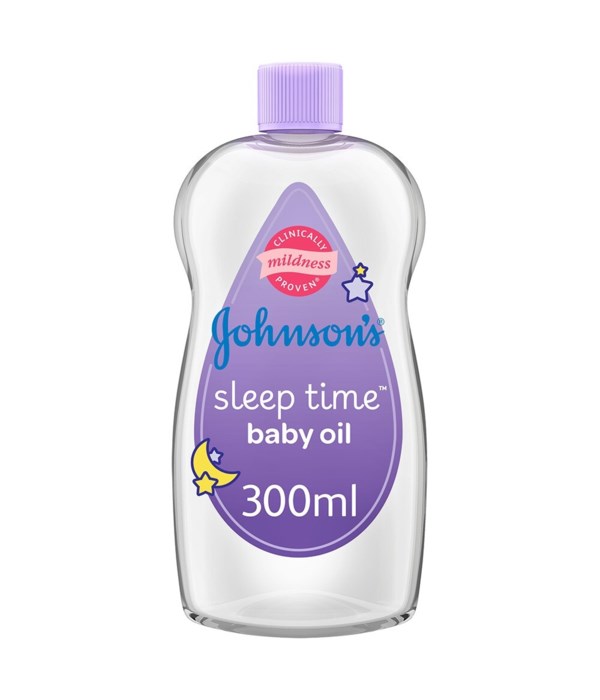 JOHNSONS BABY OIL BED TIME 12/300ML