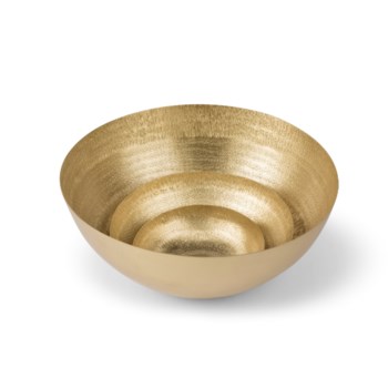 Clarice Bowl (Set) - Satin Brass