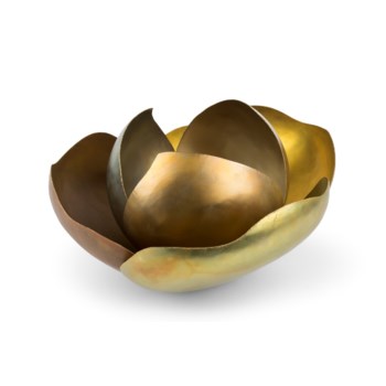 Camille (Large) - Satin Brass, Copper