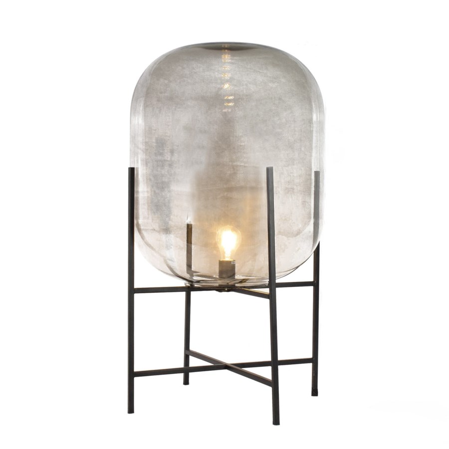 Miro Floor Lamp Short Smoke Floor Lamps Elements Of Design
