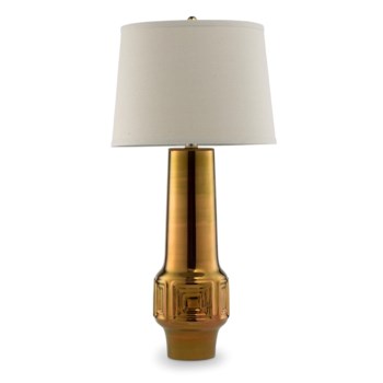 Del Rey Grande Lamp - Polished Antique Gold