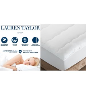 COUVRE-MATELAS IMPERMABLE ANTIBACTRIEN TRES GRAND