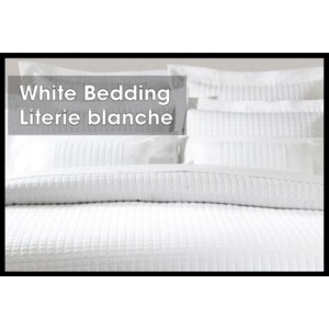 White Bedding - Literie Blanche