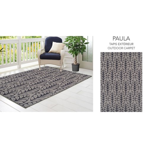 Paula Tapis 2017 Ext Rieur Gris 5x7 3090j48e Outdoor Decor