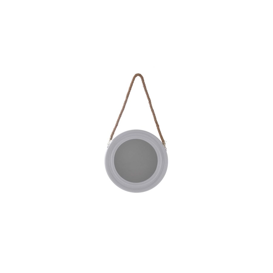 Miroir rond avec corde - 40x40x4 - 6B - mirrors miroirs ...