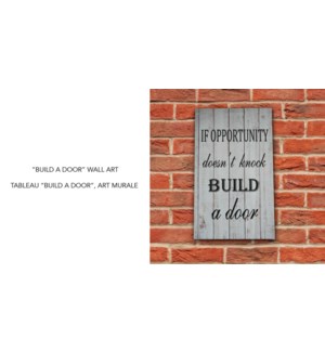 Build a Door Wall Art -30x50-8B