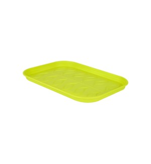 green basics grow tray saucer s lime green