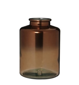 Jacy Vase 4x12.5" Copper