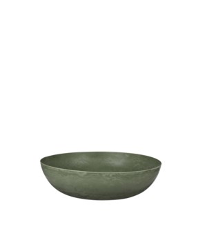 Mila bowl green - 14.5x4.25"