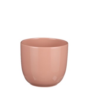 Tusca pot round l. pink - 5.75x5.5"