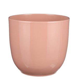Tusca pot round l. pink - 11x9.75"