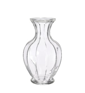 Aivy vase glass - 11.25x7"