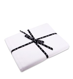 Solana table cloth linen white - 98.5x55.25"