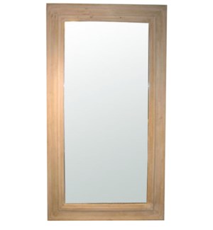 Reclaimed Lumber Floor Mirror