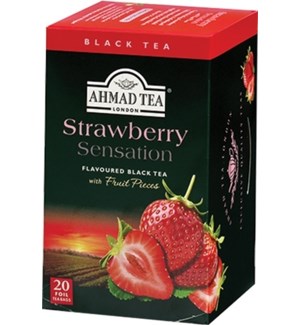 Ahmad Tea Fruit Strawberry Sensation 6/20 pcs