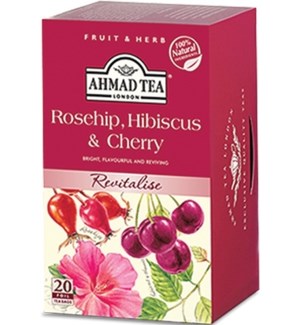 Ahmad Tea Herbal Rosehip/Cherry 6/20 pcs