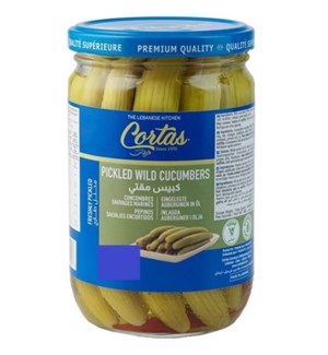 Cortas Pickled Wild Cucumber 12/22 oz