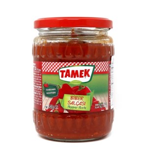 Tamek Pepper Paste MILD (glass) 12/550 gr
