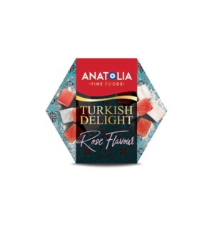 Anatolia Turkish Delight w/Rose 12/250 gr