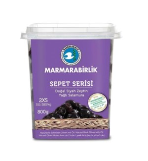 Marmarabirlik Sepet Black Olives (2XS) 6/800 gr