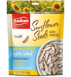 Tadim Lightly Salted White Sunflower Seeds 12/149 gr ***PROMO***
