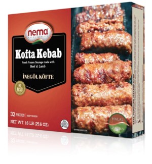 Nema Kofta Kebab Inegol 10/1.6 lb