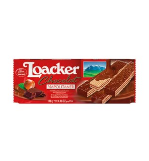 Loacker Chocolat Napolitaner '39% Cocoa' 16/118gr