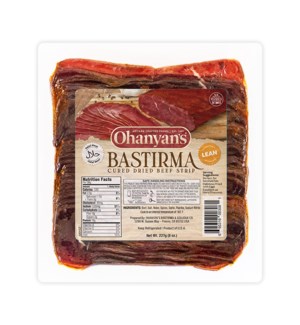 Ohanyan's Sliced Basturma 50 x 1/2 lb ea