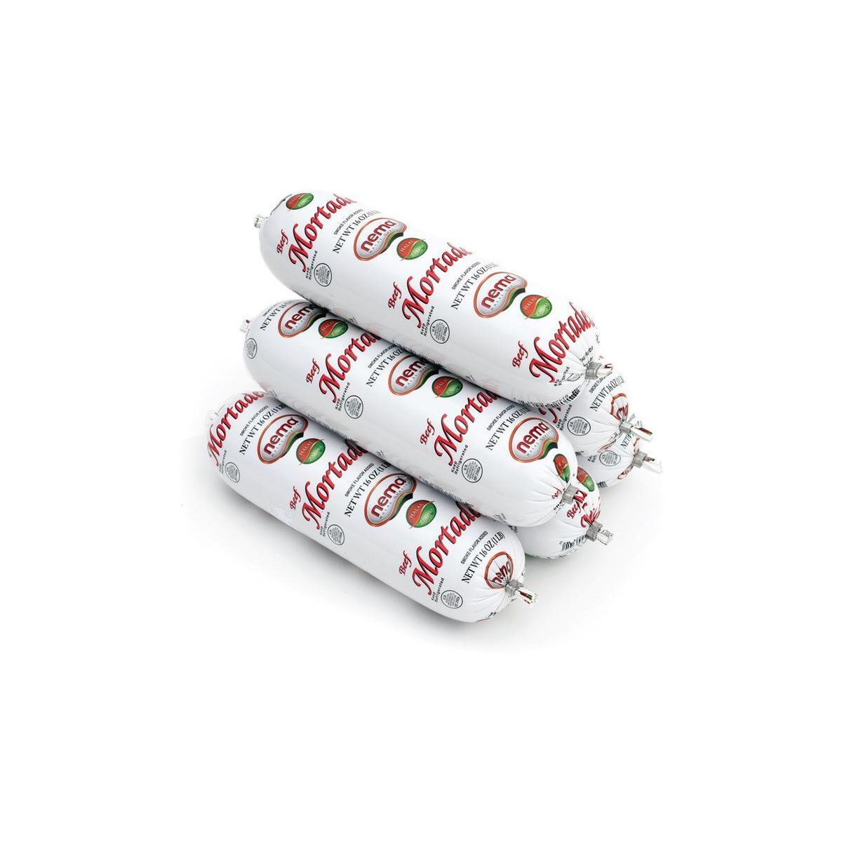 Halal Mortadella Plain 16/1lb halal meat products Macar & Sons Inc.