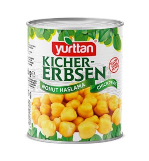 Yurtan Canned Chickpeas 6/#10