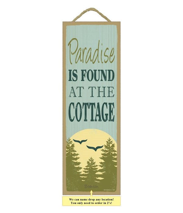 Paradise is found at the cottage (tree,