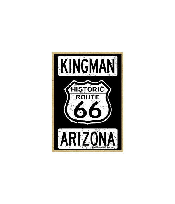 Historic Route 66 - Kingman, Arizona - W