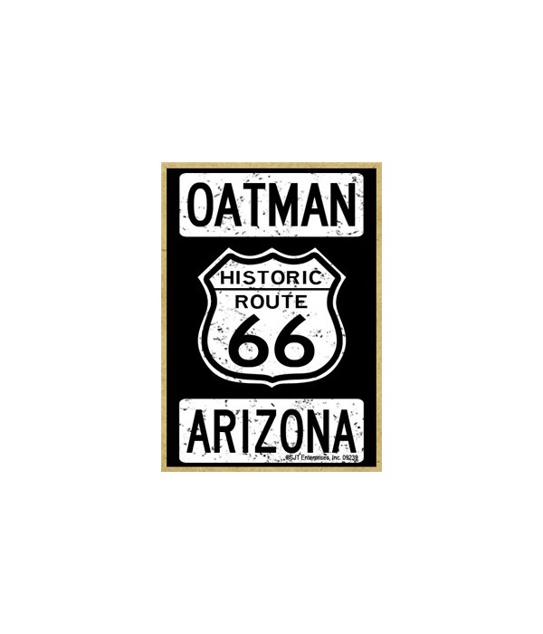Historic Route 66 - Oatman, Arizona - Wh