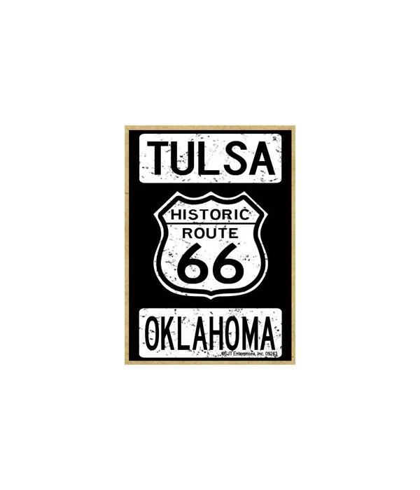 Historic Route 66 - Tulsa, Oklahoma - Wh