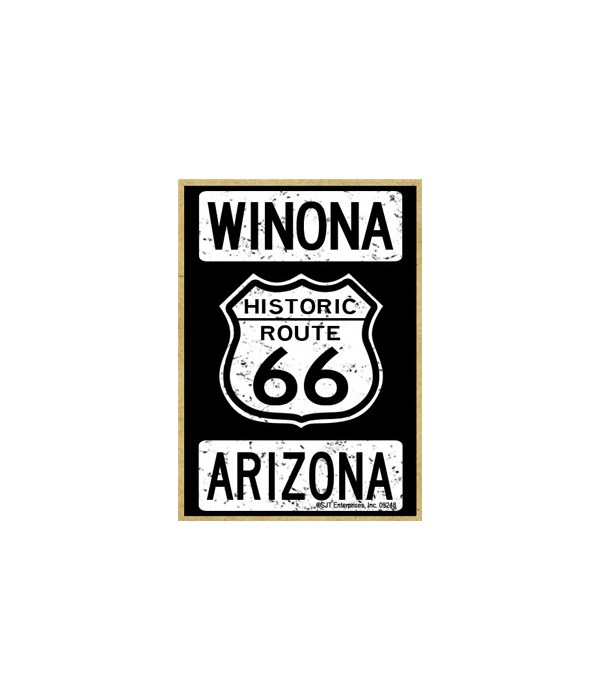 Historic Route 66 - Winona, Arizona - Wh