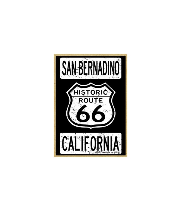 Historic Route 66 - San Bernadino, Calif