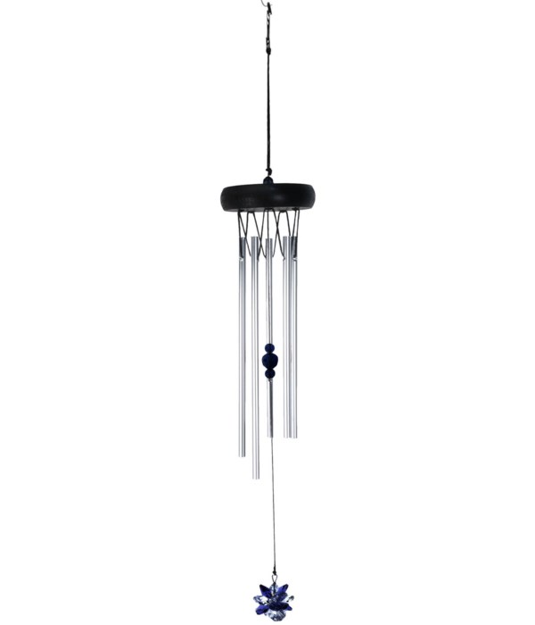 BLUE CRYSTAL WIND CHIME